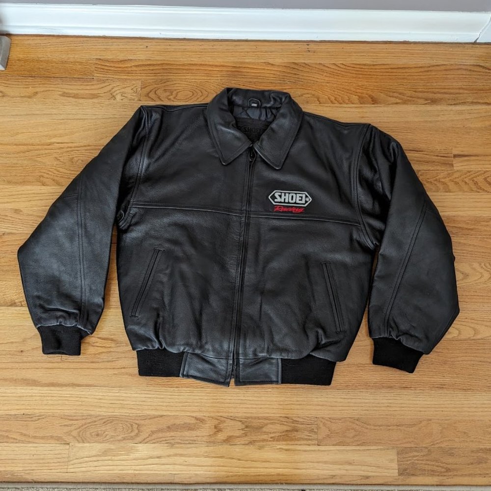 NWOT SHOEI Racing Leather Coat Jacket